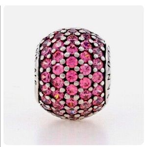 Pandora Pink Pave Bead
